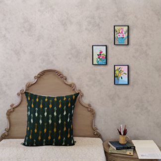 Floral Art Frames- Set of 3